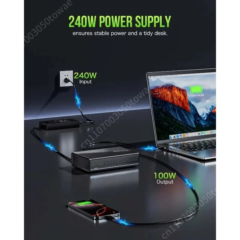 Oculink Egpu Dock Graphics Card - Estación de acoplamiento de GPU externa