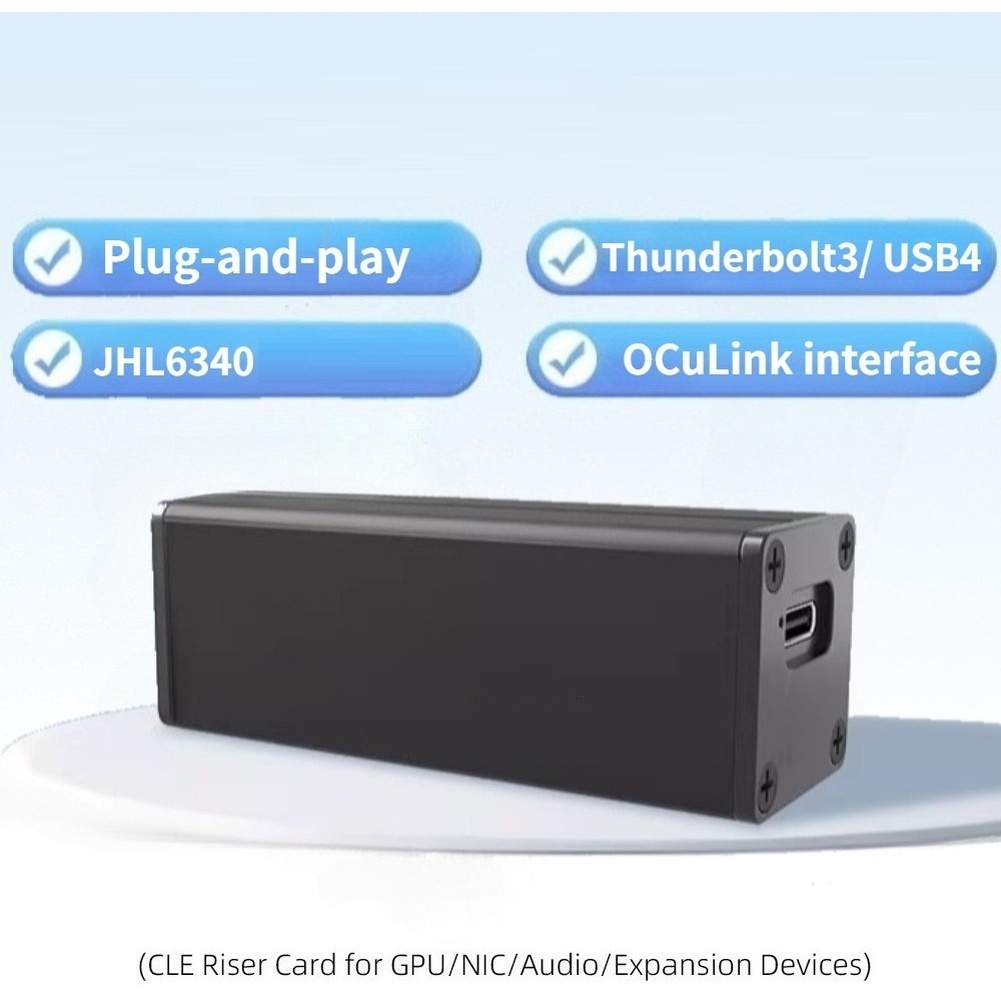 Adaptador T3 OCuLink Thunderbo - Oculink Egpu Dock Graphics Card reseña y precio